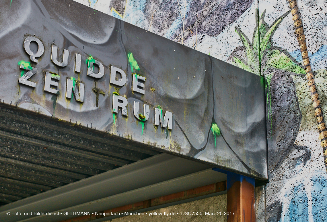 21.03.2017 - Abrissbaustelle Quiddezentrum in Neuperlach